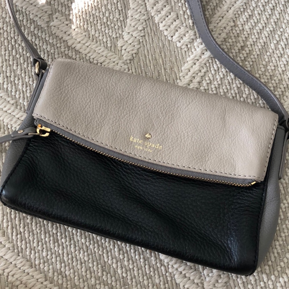Kate Spade tri-colour leather crossbody bag